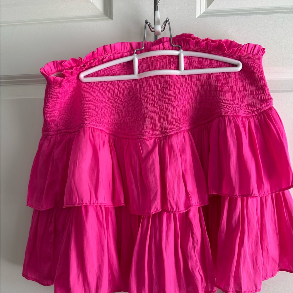 Pink Ruffled Skort - Picture 2 of 3